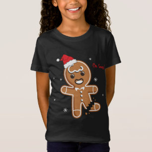 Camiseta Navidades de Navidad Oh Snap Gingerbread Cookie