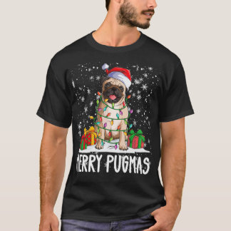 Camiseta Navidades de Navidad Pugmas 2022 Fiesta Pug Lov