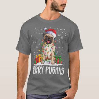 Camiseta Navidades de Navidad Pugmas 2022 Fiesta Pug Lov