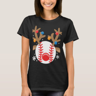 Camiseta Navidades de niños pequeños y divertidos renos de