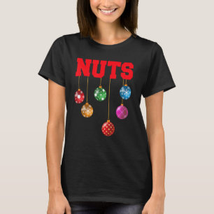 Camiseta Navidades de nueces Chestnut Parejas Nueces Famili