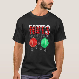 Camiseta Navidades de nueces coincidentes con parejas alumb