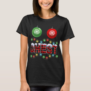 Camiseta Navidades de nueces de pecho alumbran Navidad Pare