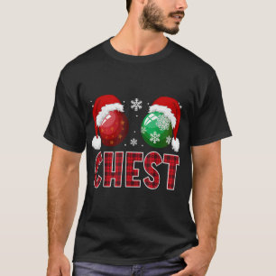 Camiseta Navidades de nueces de pecho Divertido Pareja coin