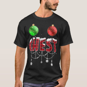 Camiseta Navidades de nueces de pecho Divertido Pareja coin