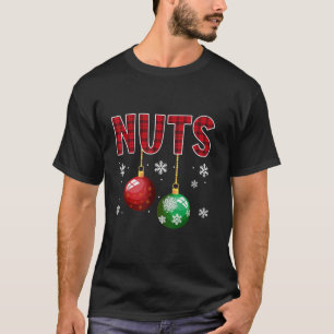 Camiseta Navidades de nueces que coinciden con la pareja de