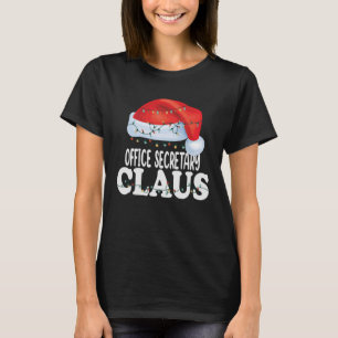 Camiseta Navidades de Office Claus Costume