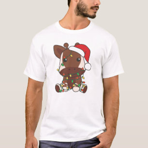Camiseta Navidades de Okapi Animales de Invierno Holiday Ok