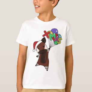 Camiseta Navidades de Okapi Nieve Animales De Invierno Okap