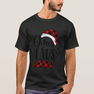 Camiseta Navidades de Oma Claus Regalo de la abuela