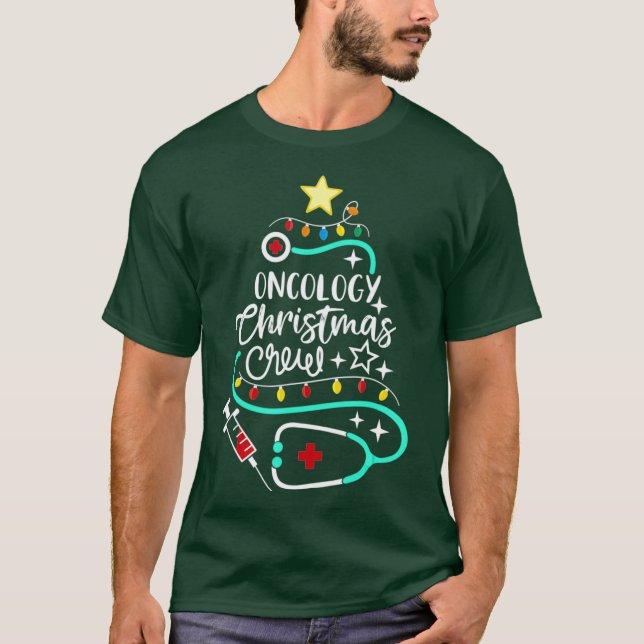 Camiseta Navidades de oncología contratan a la secretaria d (Anverso)