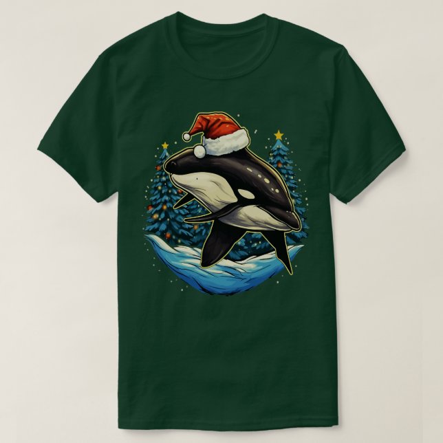 Camiseta Navidades de Orca (Diseño del anverso)