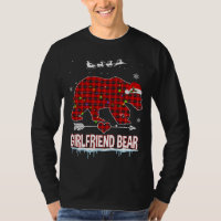 Navidades de oso de búfalo de piel roja de novia P
