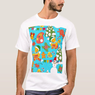 Camiseta Navidades De Oso De Teddy: Patrón Amigable Con Los
