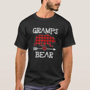 Camiseta Navidades De Oso Gramps Búfalo Pajama Rojo