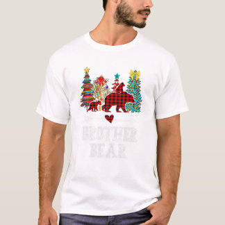 Camiseta Navidades De Oso Pajama Red Plaid