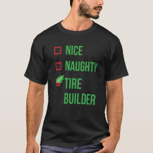 Camiseta Navidades de Pajama divertidos de Tire Builder