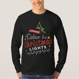 Camiseta Navidades De Pajamas Cutos Mi Color Favorito Es Cr