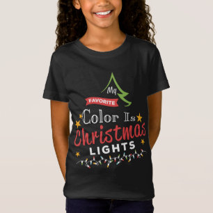 Camiseta Navidades De Pajamas Cutos Mi Color Favorito Es Cr