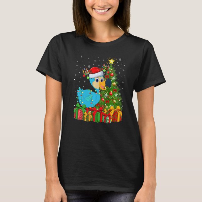 Camiseta Navidades de pájaro de Dodo Bird Navidad (Anverso)