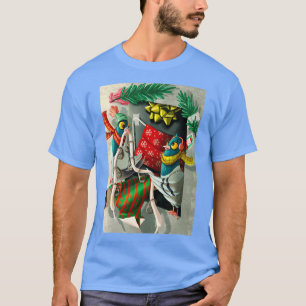 Camiseta Navidades de palomas