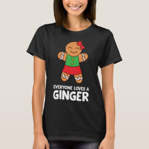 Camiseta Navidades de pan de jengibre Cookie Baking Todos a