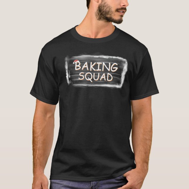 Camiseta Navidades de panadería de los escuadrones de equip (Anverso)