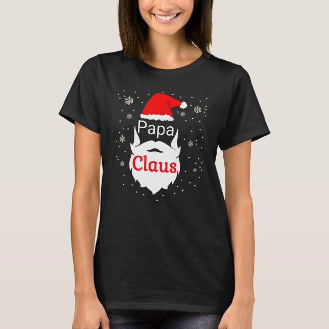 Camiseta Navidades de Papa Claus creen que Papá Noel es una (Anverso)