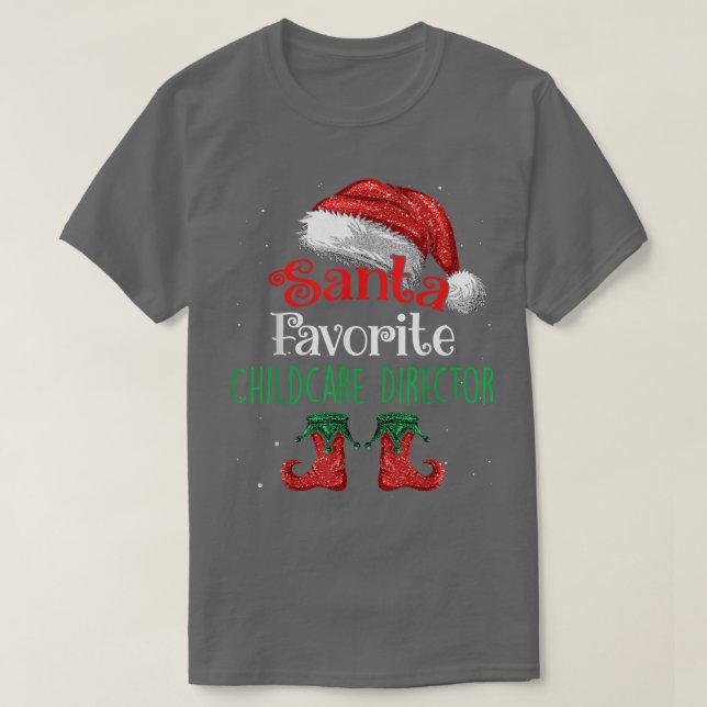 Camiseta Navidades de Papá Noel Favorito (Diseño del anverso)