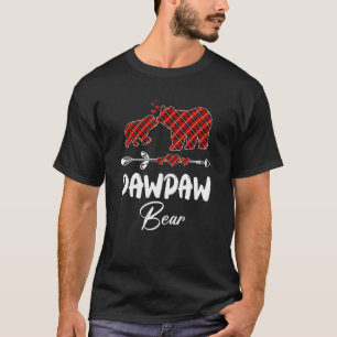 Camiseta Navidades De Papel De Papel De Oso Rojo Coincidien