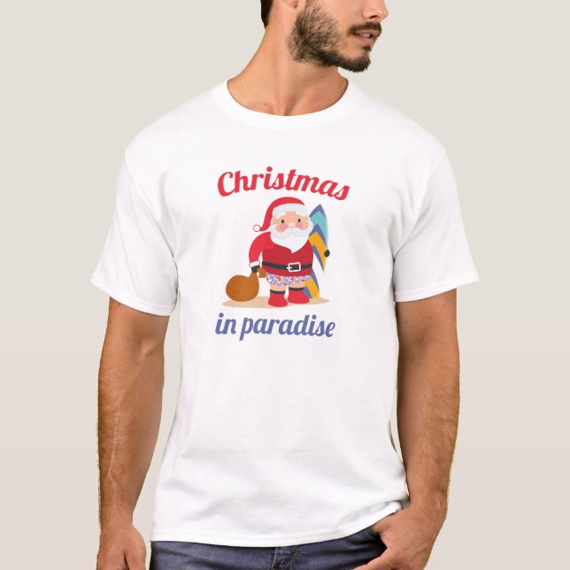 Camiseta Navidades De Paraíso (Anverso)