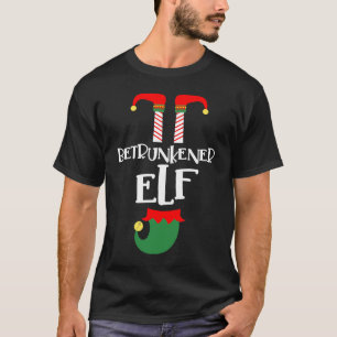 Camiseta Navidades De Pareja De La Familia Elf De Borracho