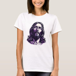 Camiseta Navidades de Pascua de Jesucristo Lavender