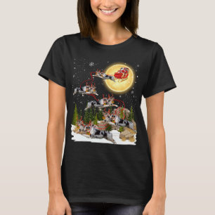 Camiseta Navidades de pastores de renos australianos montan