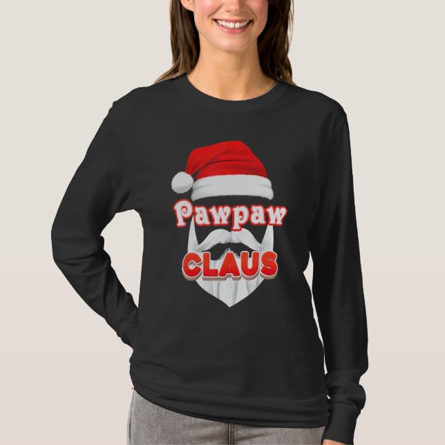 Camiseta Navidades de Pawpaw Claus (Anverso)
