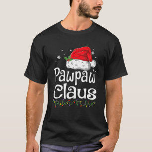 Camiseta Navidades de Pawpaw Claus Familia Pajama Matando N