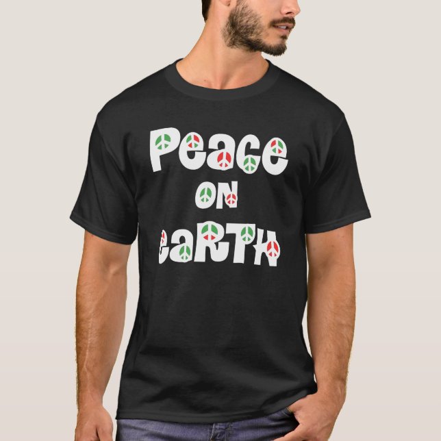 Camiseta Navidades de Paz en la Tierra (Anverso)