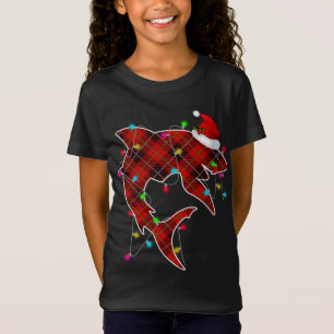 Camiseta Navidades de peces del mar de los océanos X-Mas ti