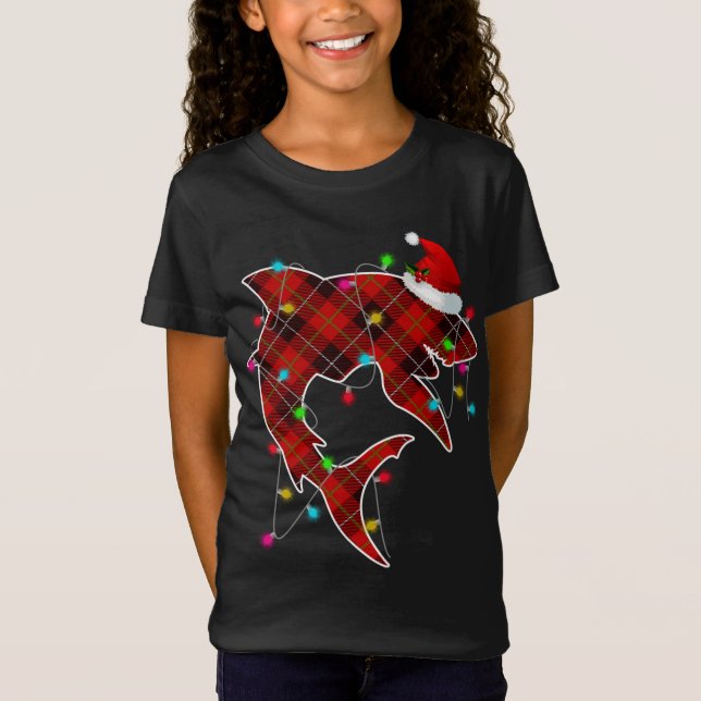 Camiseta Navidades de peces del mar de los océanos X-Mas ti (Anverso)