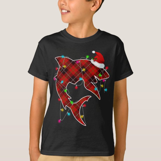 Camiseta Navidades de peces del mar de los océanos X-Mas ti (Anverso)