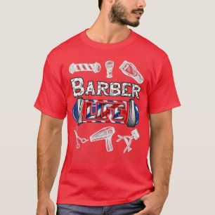 Camiseta Navidades de pelo del peinado barberino de los pol