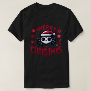 Camiseta Navidades de pelo saltando araña