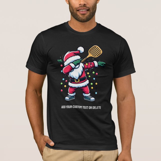 Camiseta Navidades de pelota de pádel (Anverso)