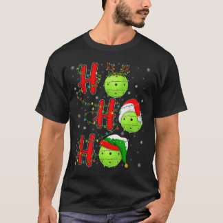 Camiseta Navidades de pelota divertida Santa Hat Holiday Ho
