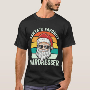 Camiseta Navidades de peluquería favorita de Santa Claus