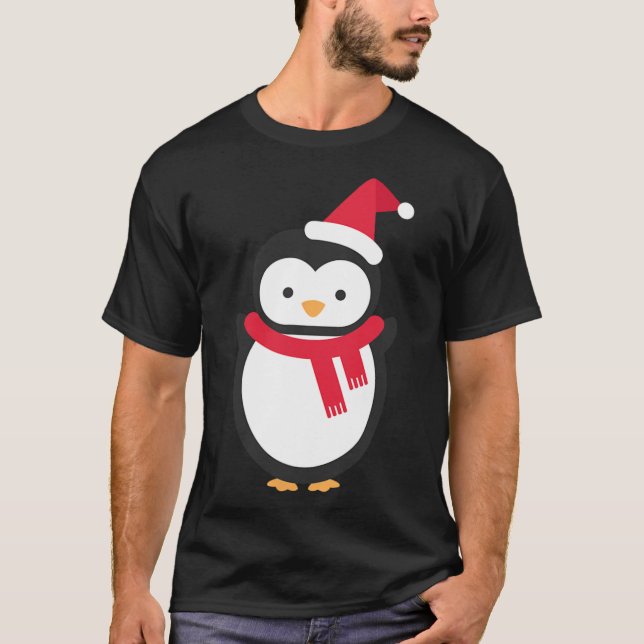 Camiseta Navidades de Penguin (Anverso)