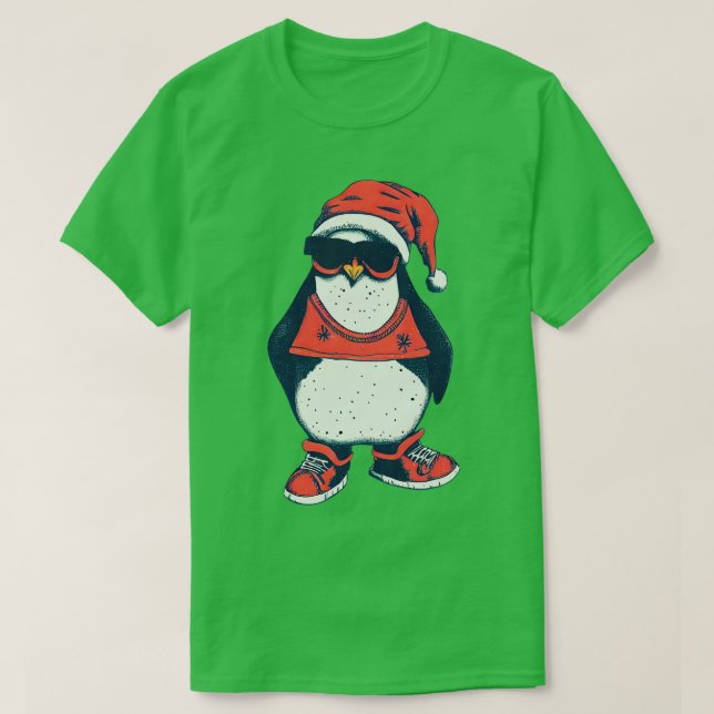 Camiseta Navidades de Penguin (Diseño del anverso)