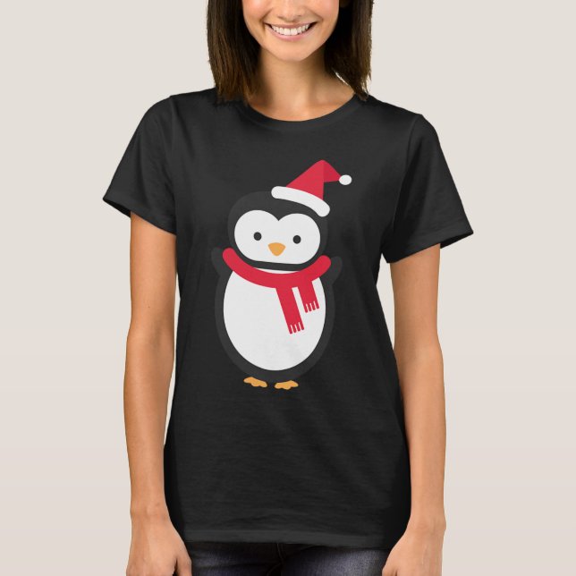 Camiseta Navidades de Penguin (Anverso)