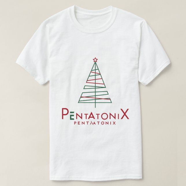 Camiseta Navidades de Pentatonix Slick (Diseño del anverso)