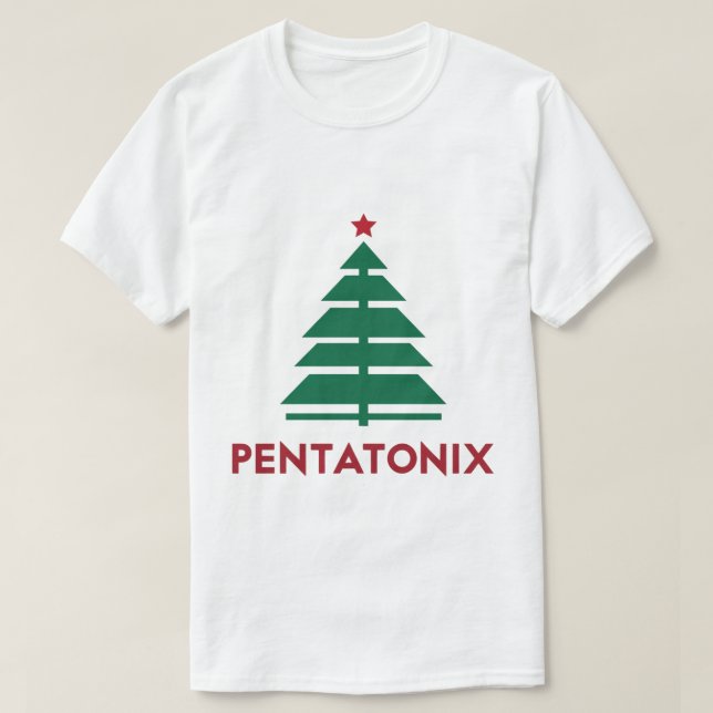 Camiseta Navidades de Pentatonix Slick (Diseño del anverso)